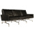 Диван PK31 3 Seat designed by Poul Kjaerholm in 1958