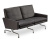 Диван PK31 2 Seat designed by Poul Kjaerholm in 1958