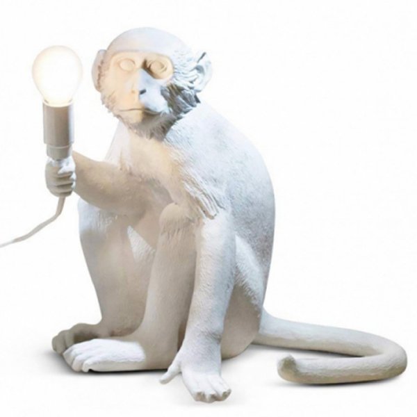 Настольная лампа Seletti Monkey Lamp Sitting Version designed by Marcantonio Raimondi Malerba