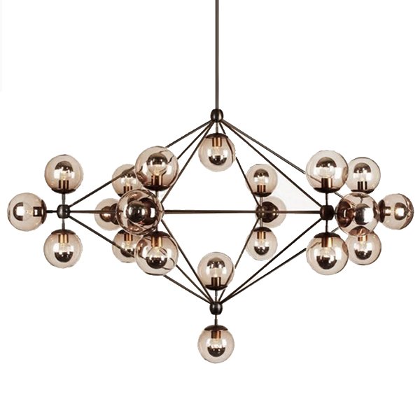 Люстра Modo Chandelier 21 Globes designed by Jason Miller