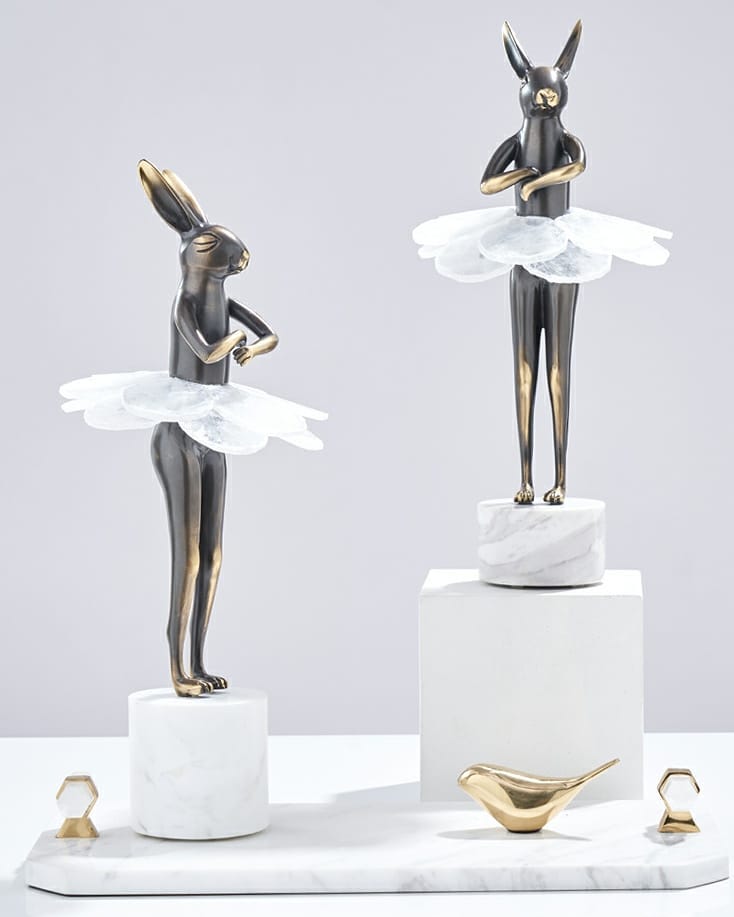 Статуэтка Bunny Ballerina Black