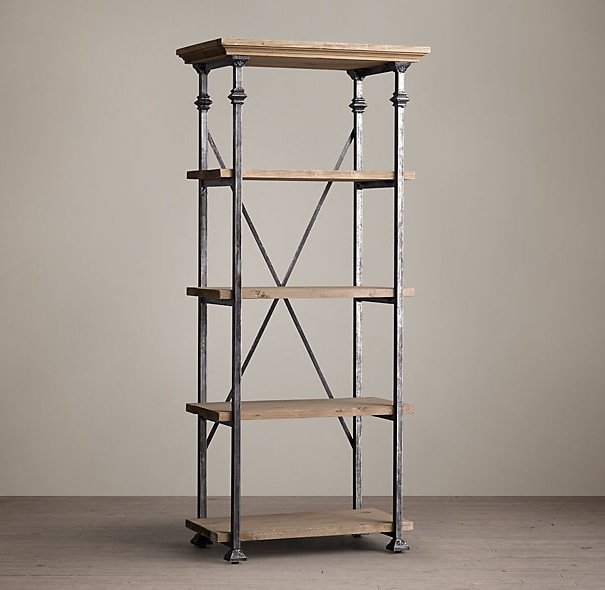 Стеллаж Retro Oak Rack