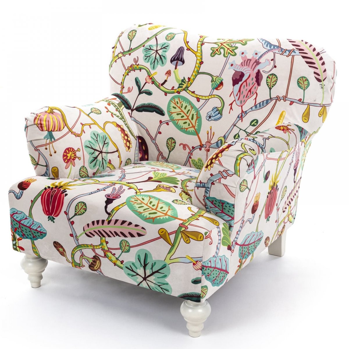 Кресло Seletti Armchair Botanical diva white