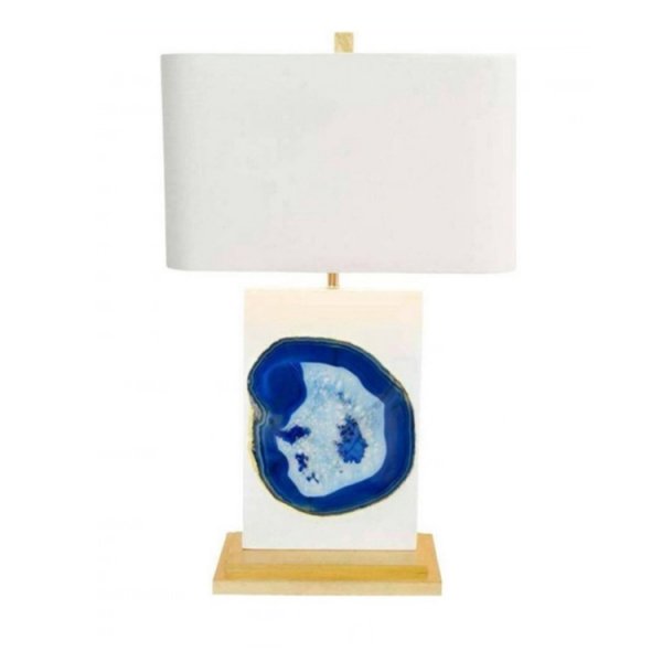 Настольная лампа Bel Air Table Lamp in Blue Agate