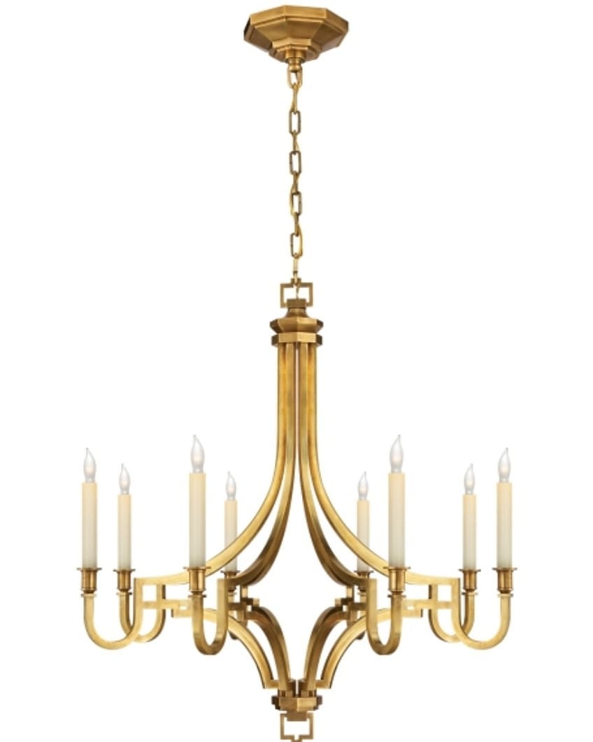 Люстра Visual Comfort MYKONOS GOLD 8L