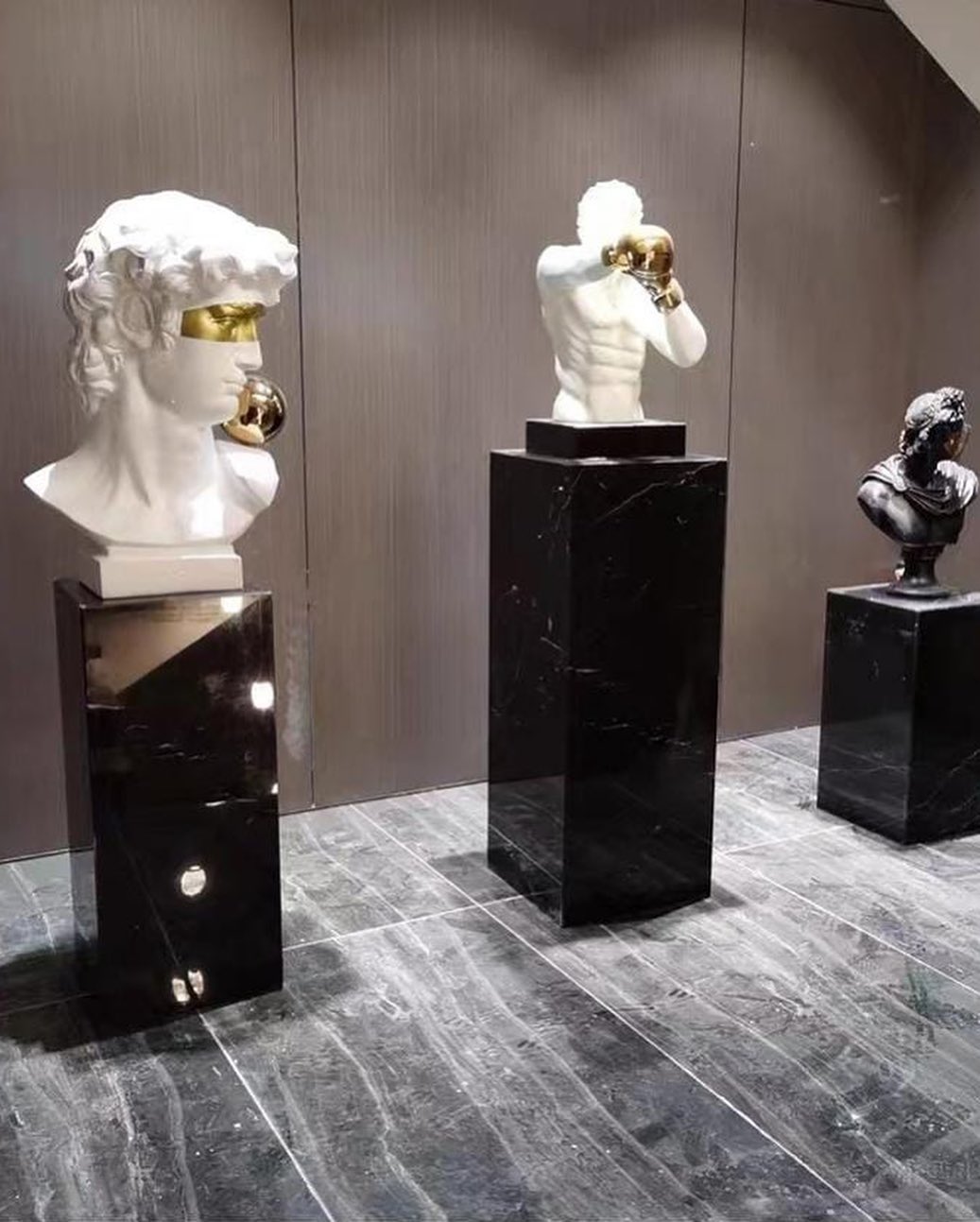 Статуэтка Давид David's Head Gold