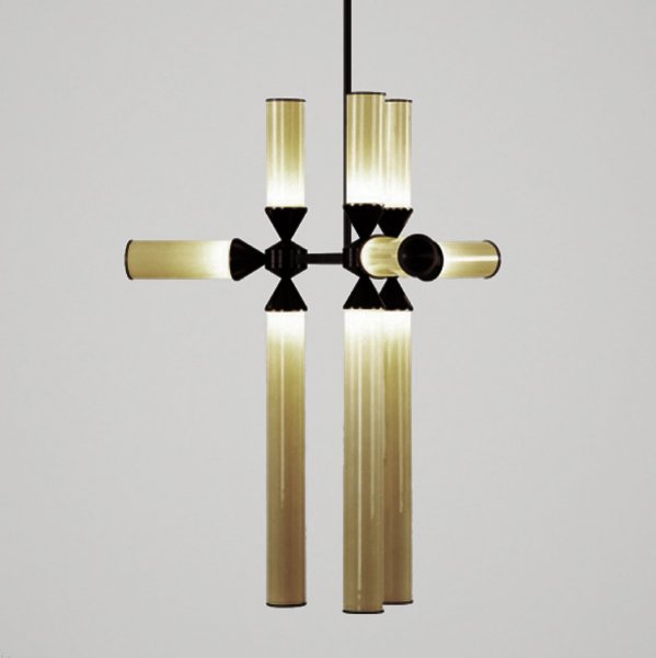 Люстра Castle 9-02 Black and Milk  designed by Jason Miller