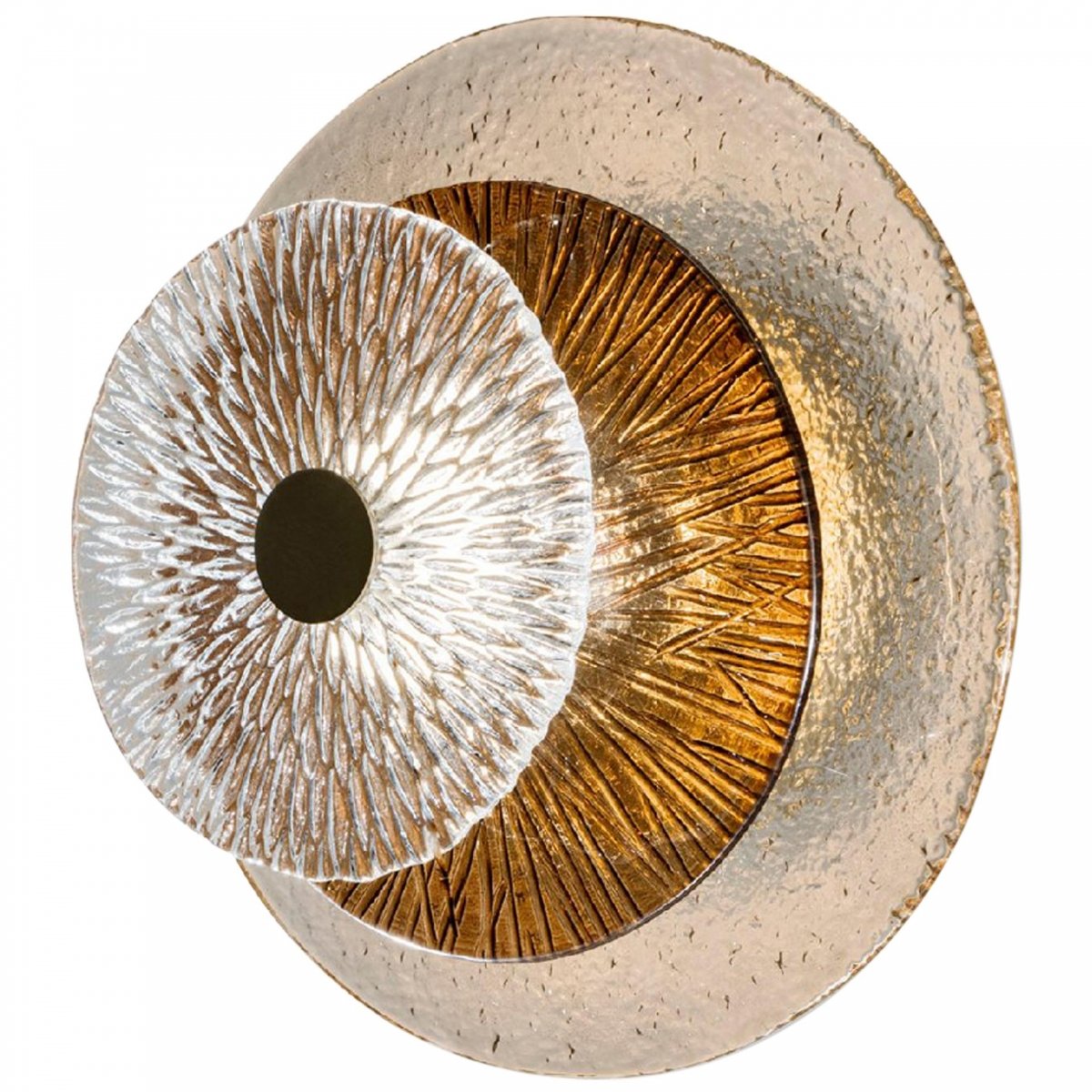 Бра Wall Sconce Made in Champagne Decorative Glass in Different Shades