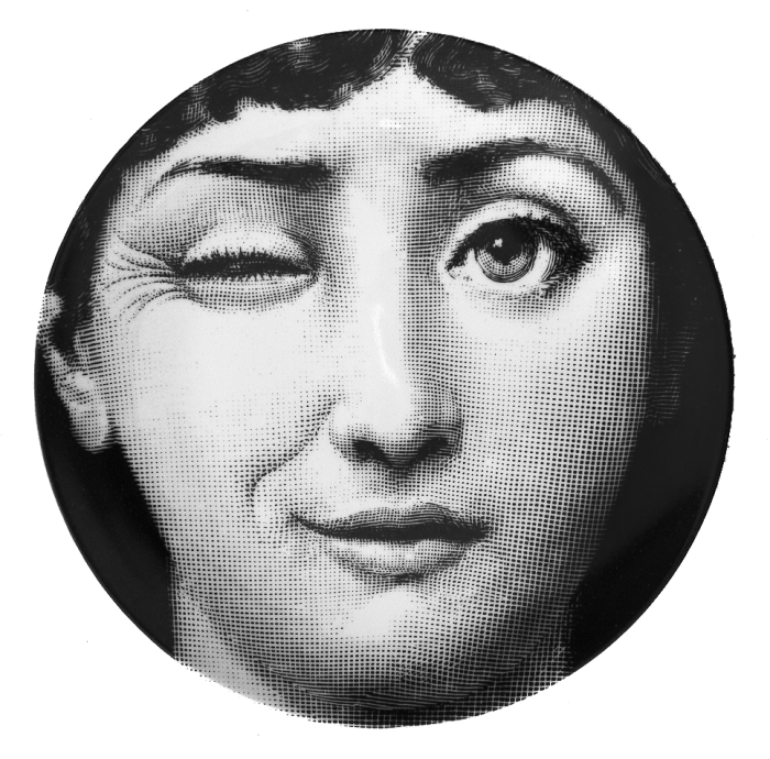 Декоративная тарелка Fornasetti 130 designed by Piero Fornasetti
