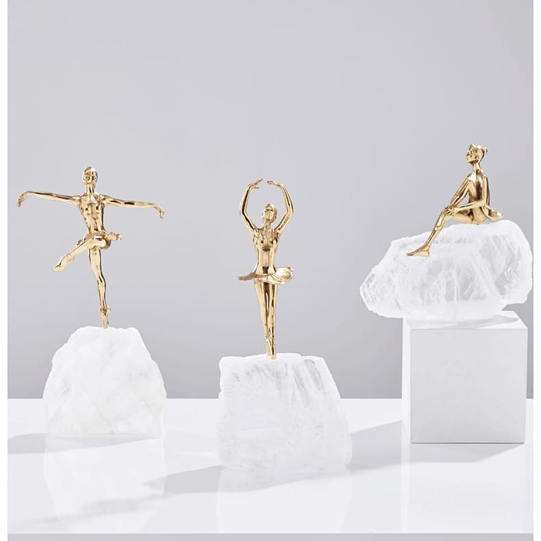 Статуэтка Балерина в третьей позиции на кварце