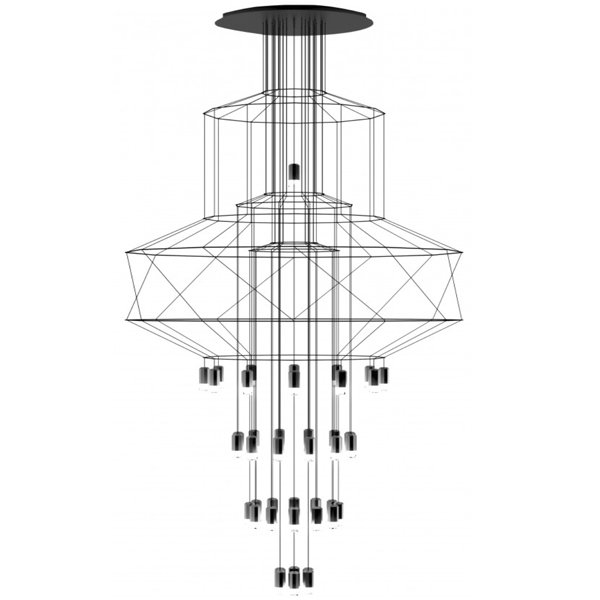 Люстра Wireflow Chandelier 0374 Suspension lamp