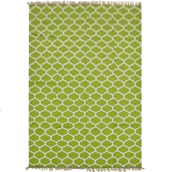 Ковер Ornament Cotton Green 100% хлопок