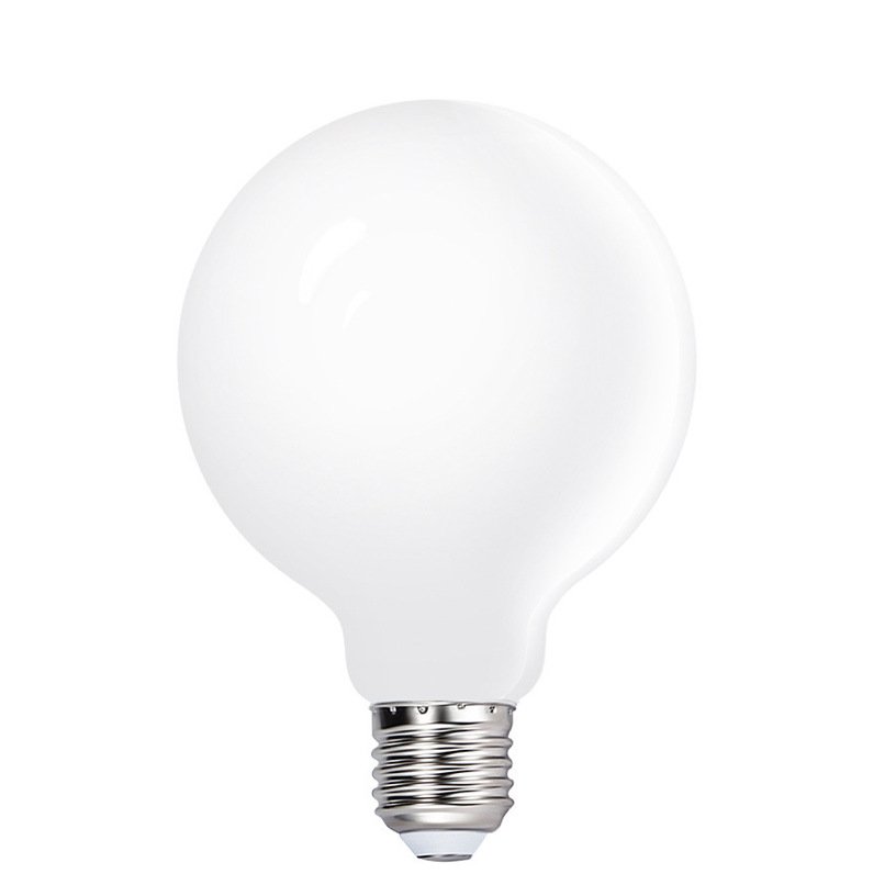 Белая матовая лампочка LED E27 12W white