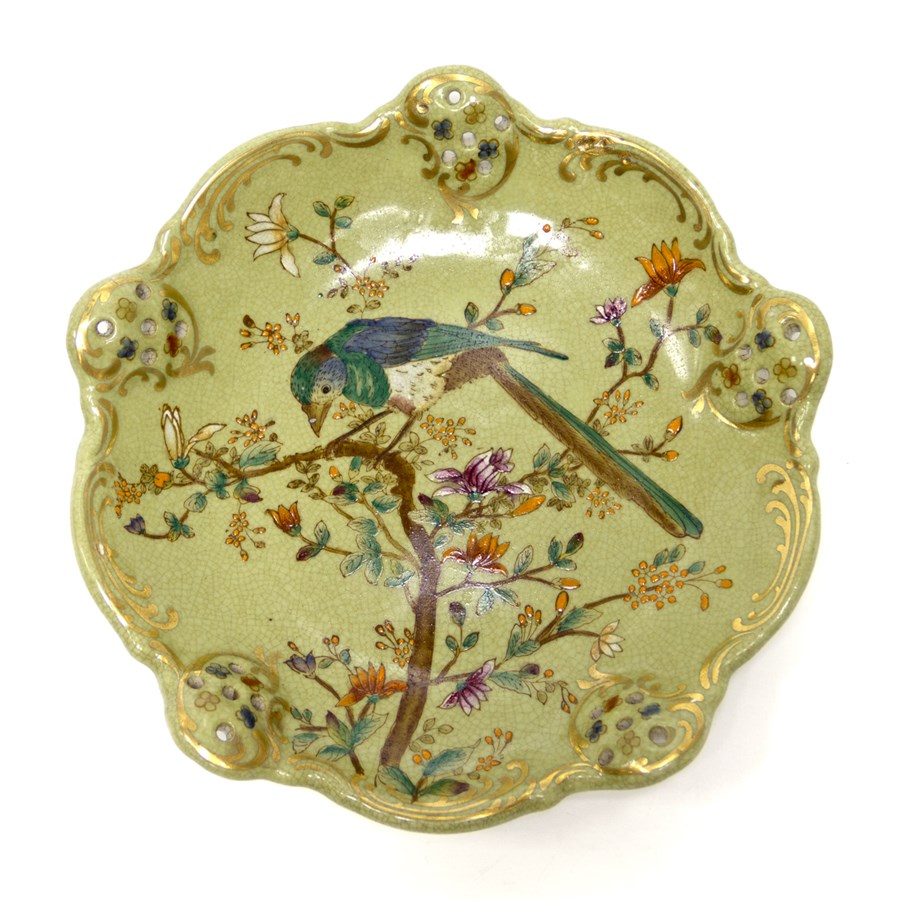 Тарелка Blue Green Bird