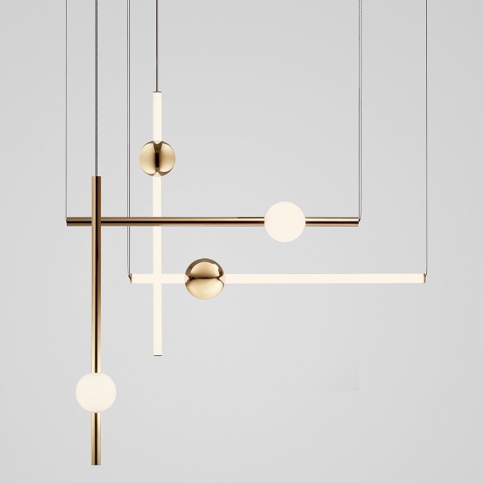 Подвесной светильник lee broom ORION GLOBE LIGHT  designed by Lee Broom