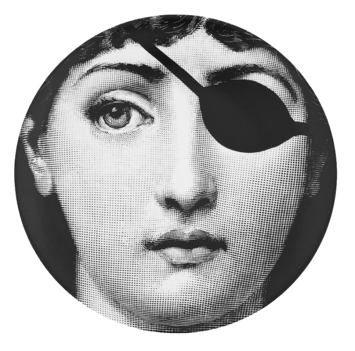 Декоративная тарелка Fornasetti 008 designed by Piero Fornasetti