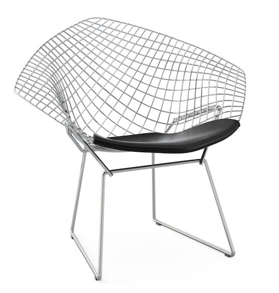 Кресло Bertoia Diamond Chair designed by Harry Bertoia in 1952