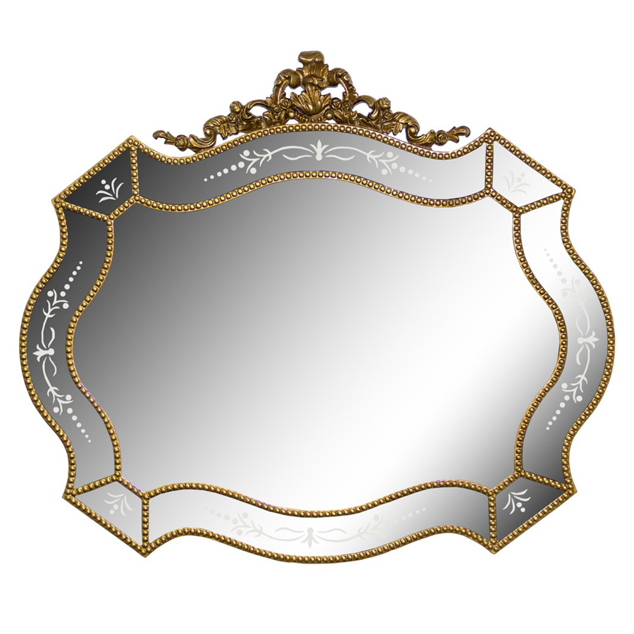 Зеркало Gold Chain Frame