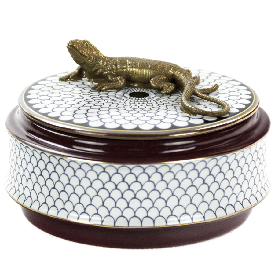 Шкатулка Box Bronze Lizard