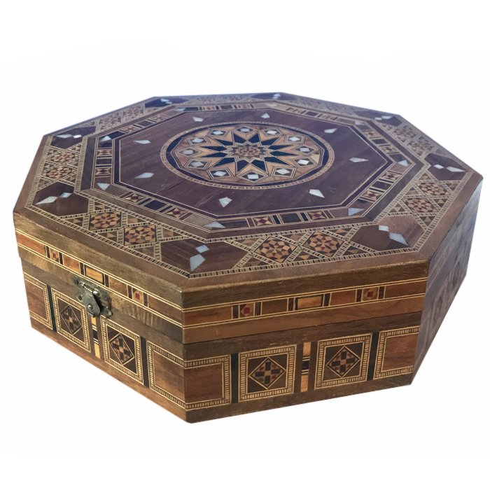 Шкатулка с инкрустацией Octagon
