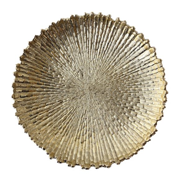 Gold Circle Tray