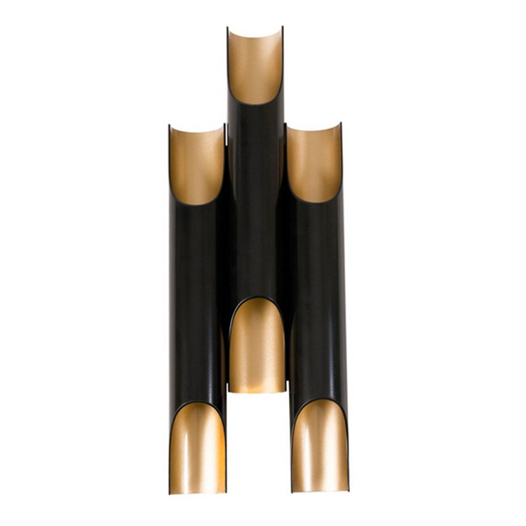 Бра Galliano Triple by DELIGHTFULL Black