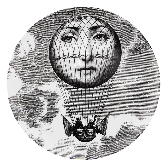 Декоративная тарелка Fornasetti 093 designed by Piero Fornasetti