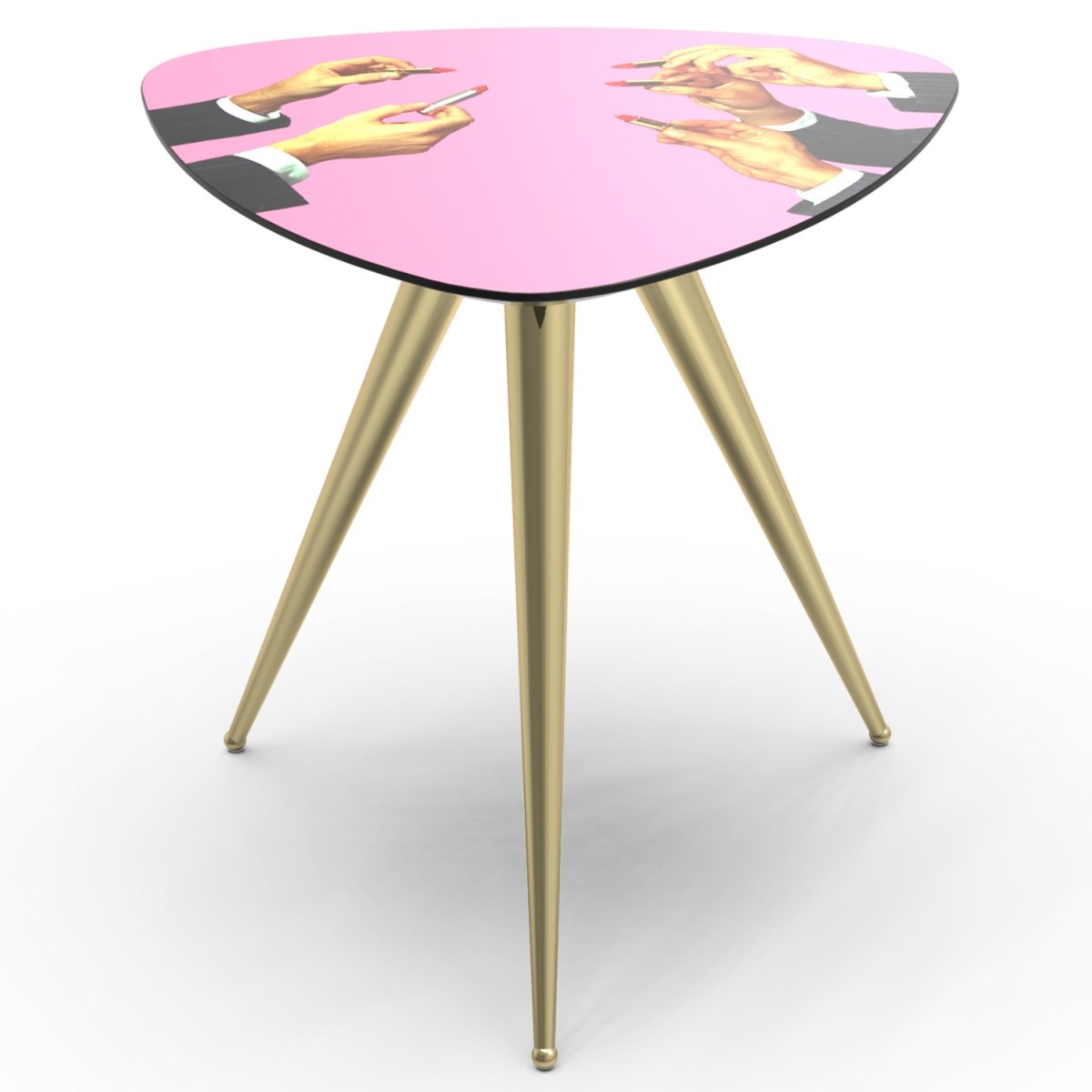 Журнальный стол Seletti Side Table Pink Lipsticks