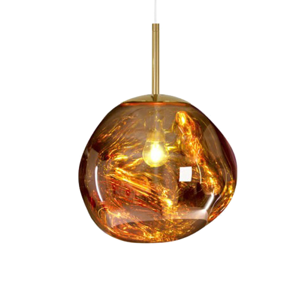 Подвесной светильник Tom Dixon Melt Pendant Gold  designed by Tom Dixon