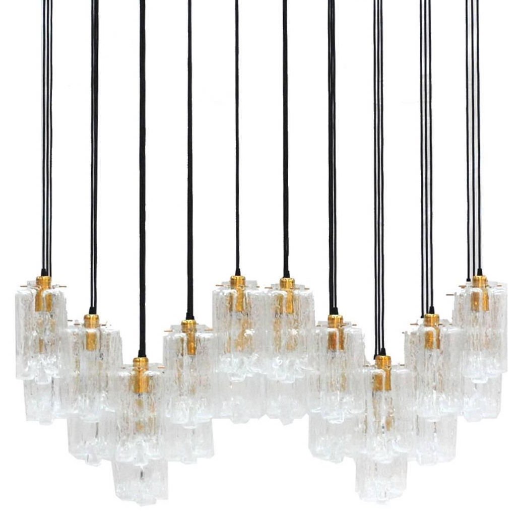 Люстра Carved Crystal Suspension Lamp