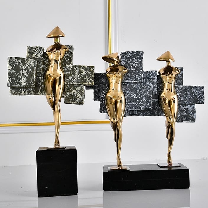 Статуэтка Вдохновляющие фигуры человека на подставке