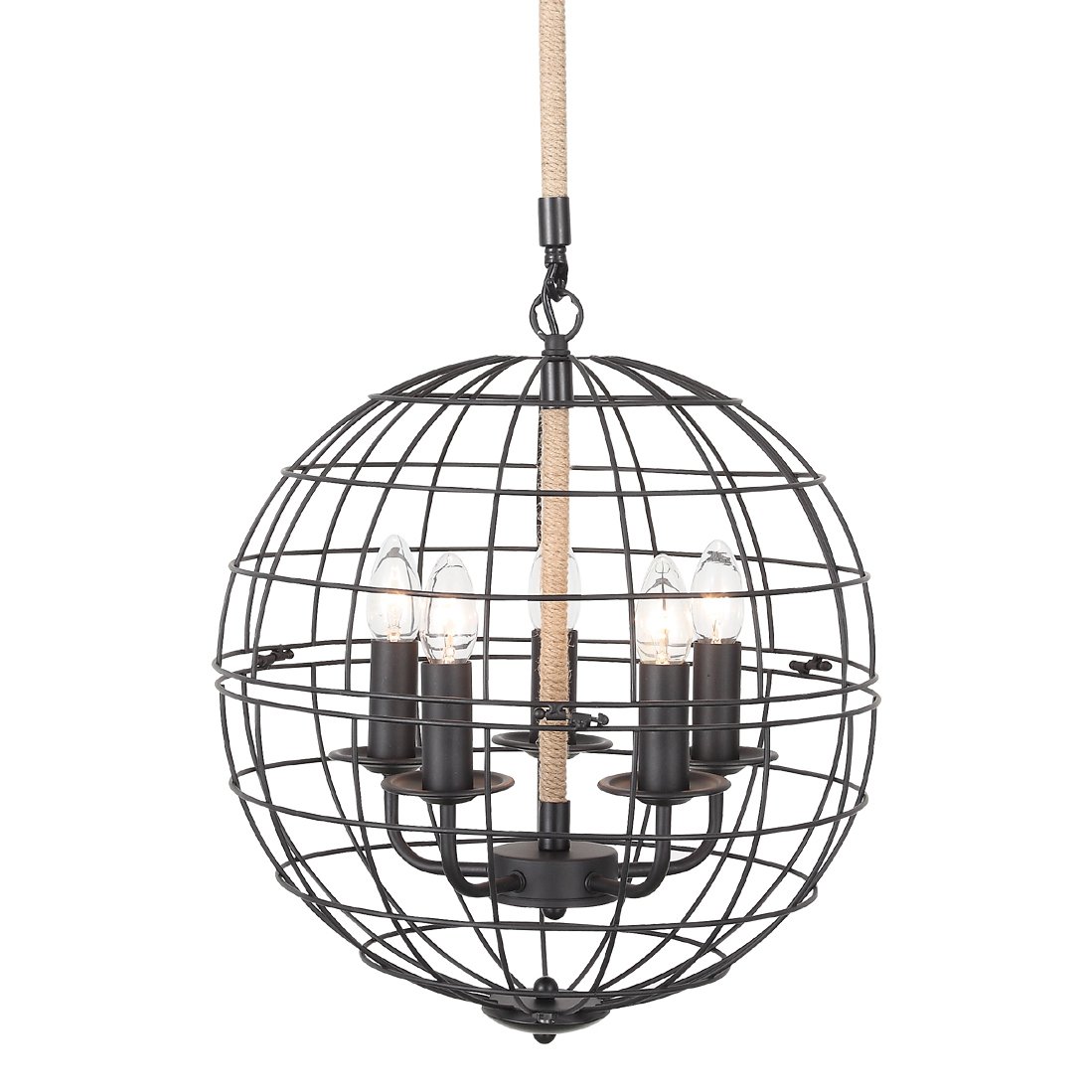 Светильник Loft Rope Sphere Pendant