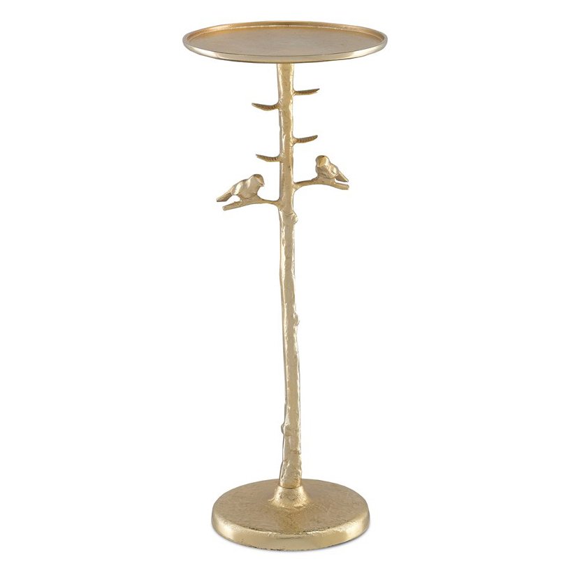 Приставной стол Piaf Gold Drinks Table