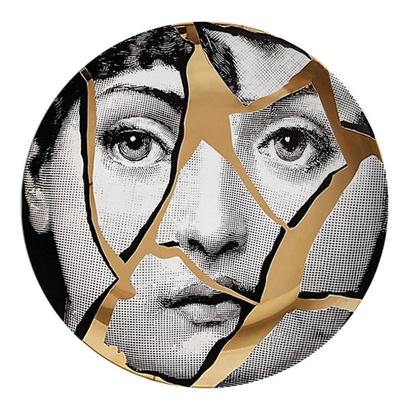 Декоративная тарелка Fornasetti 295 designed by Piero Fornasetti