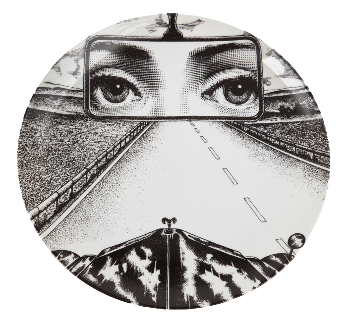 Декоративная тарелка Fornasetti 321 designed by Piero Fornasetti