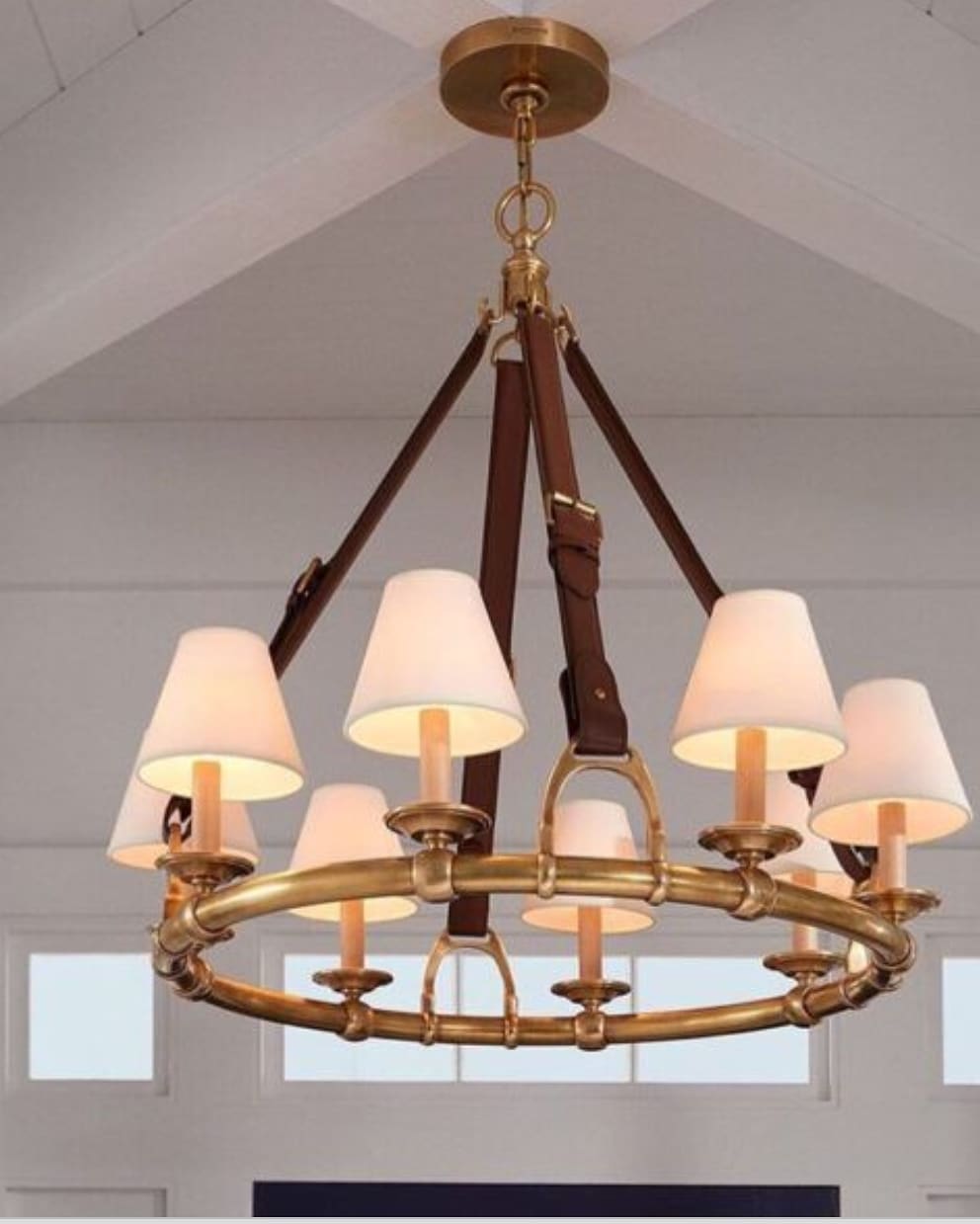 Люстра Visual Comfort RILEY BROWN 8L