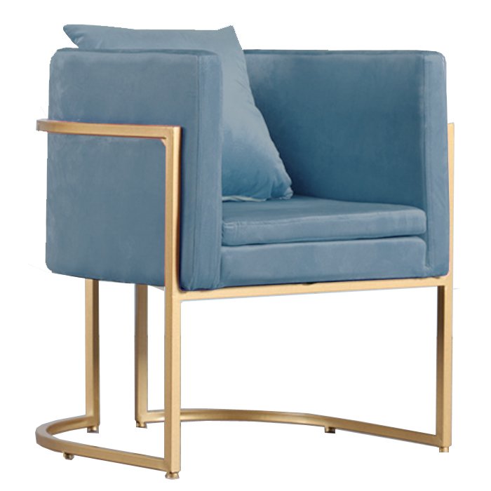 Полукресло Wexler Barrelback Light blue