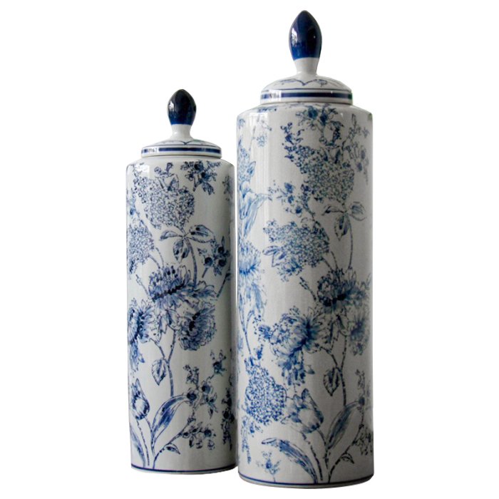 Вазы blue and white ornament