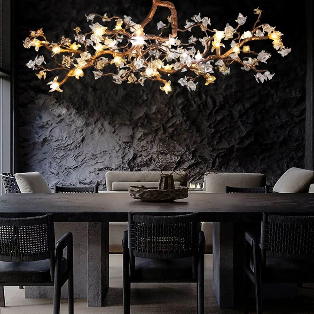 Люстра FLEUR LONG 10L