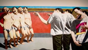 Картина Yue Minjun №14