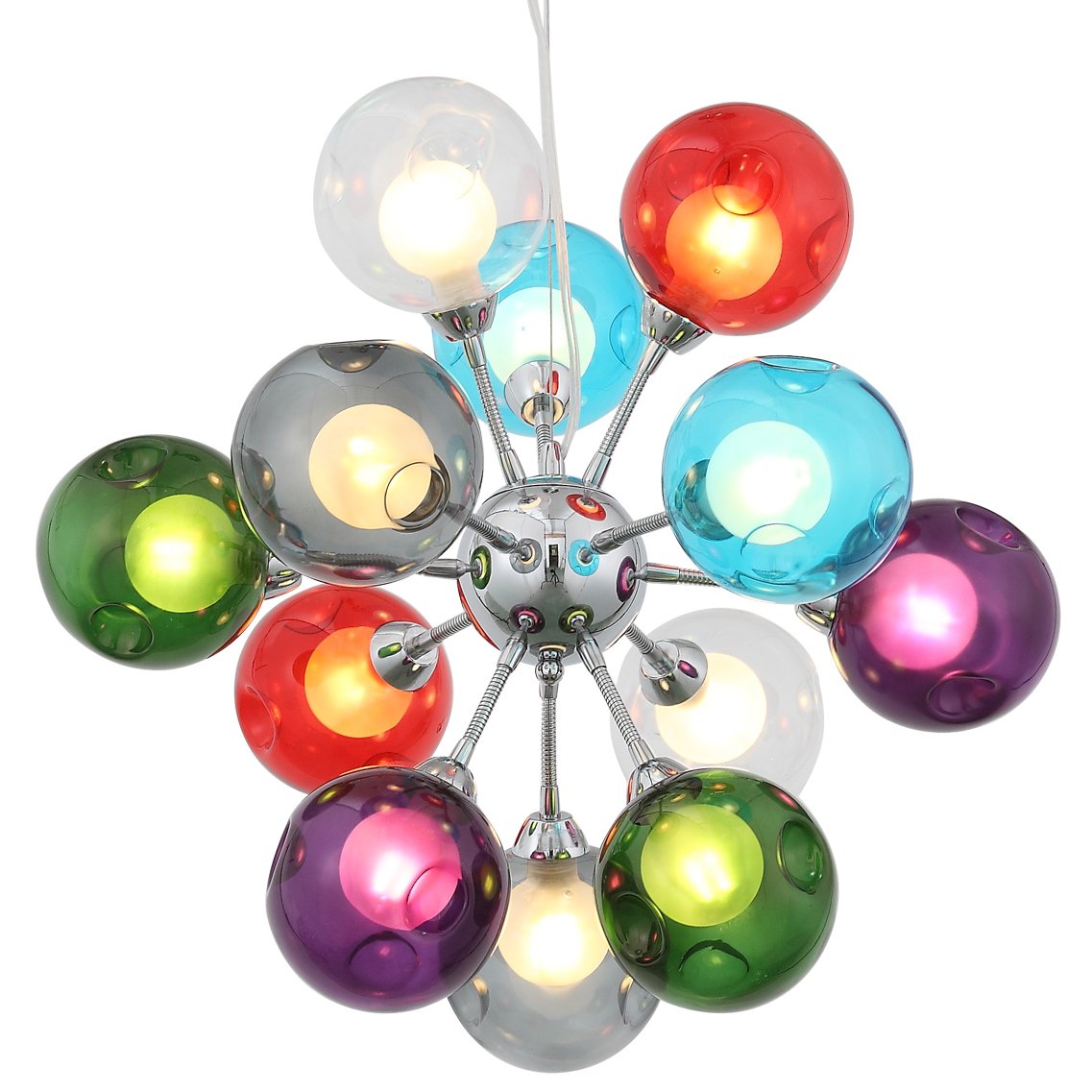 Люстра Cluster Chandelier 12 Colorful