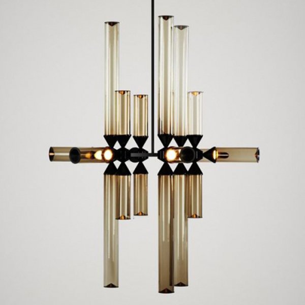 Люстра Castle 18-03 Black and Smoke designed by Jason Miller