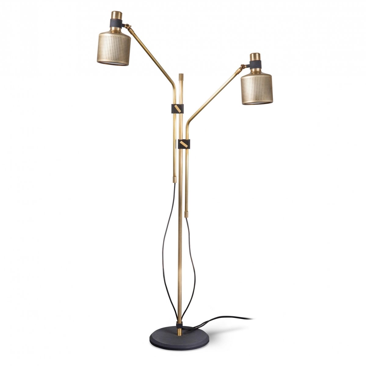 Торшер Bert Frank Riddle Double Floor Light designed by Robbie Llewellyn and Adam Yeats
