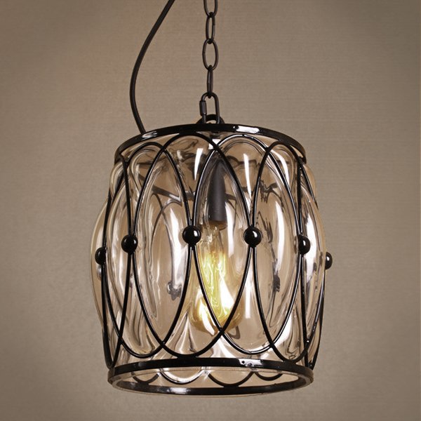 Подвесной светильник Metal Mesh and Glass Pendant II