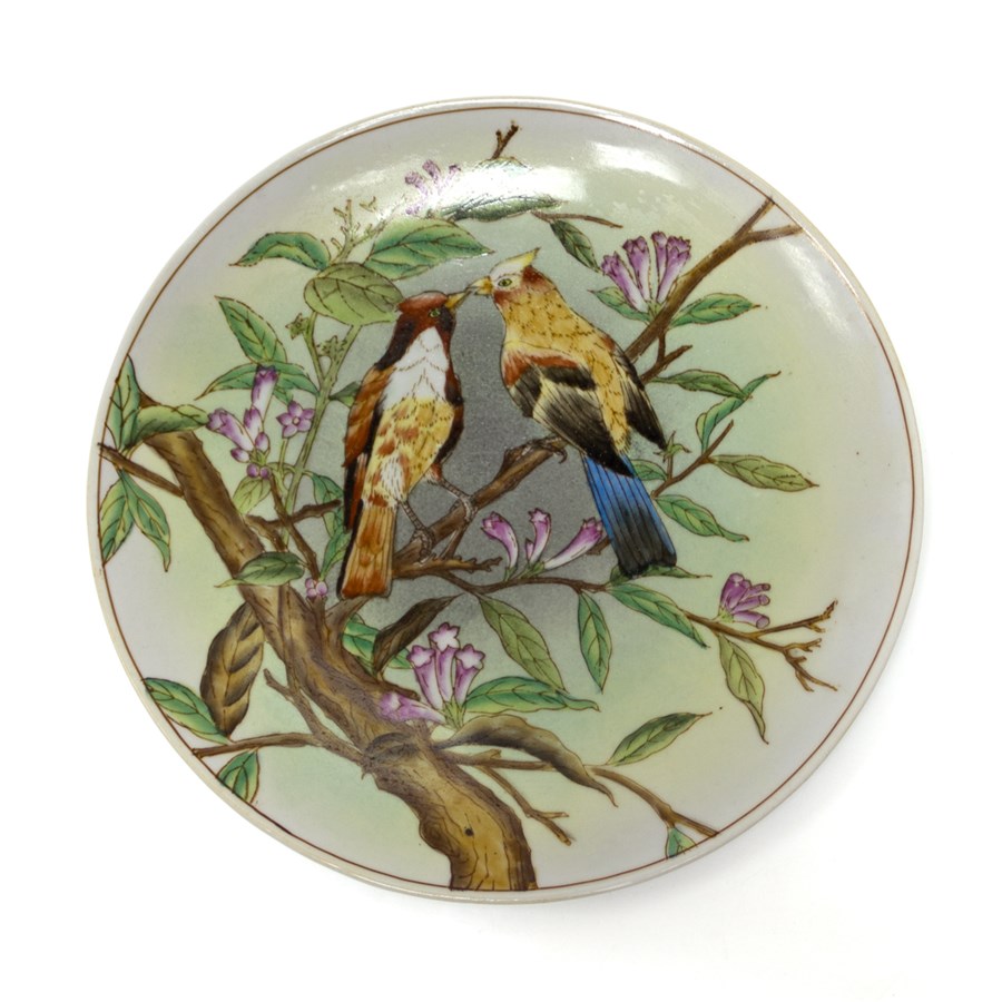 Тарелка настенная Bird Kiss