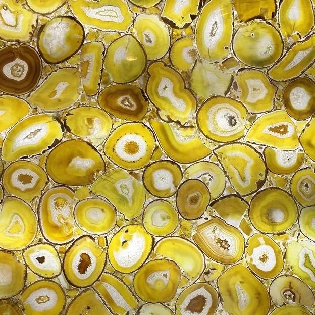 Слэб из жёлтого агата