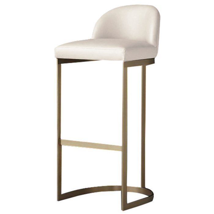 Барный стул Barrel Back Counter Stool Milk