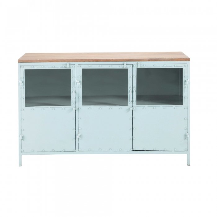 Буфет Industrial Rust Blue Chest