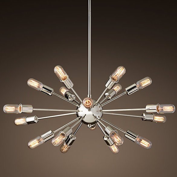 Люстра RH SPUTNIK Polished Nickel
