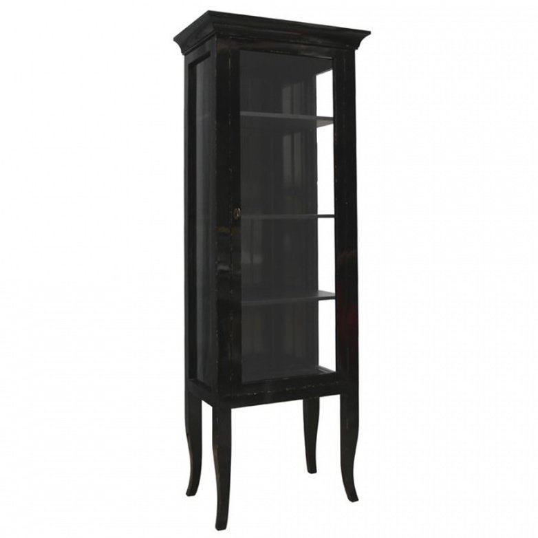 VITRINE NOIRE EN EPICEA HFA500L11